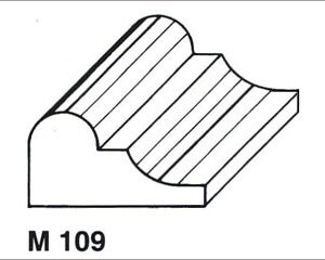 Profilo in legno per finitura Modelli : M 109