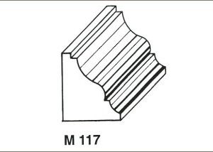 Componenti in legno per finitura Modelli: M 117