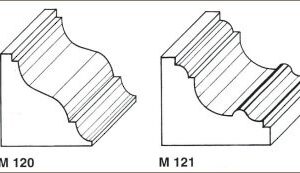 Profilo legno per finitura